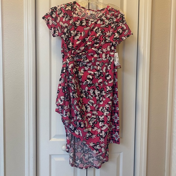 NWT LuLaRoe Mickey Mouse Carly Dress - Picture 2 of 5